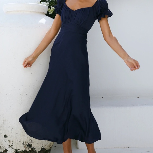 sky child maxi dress